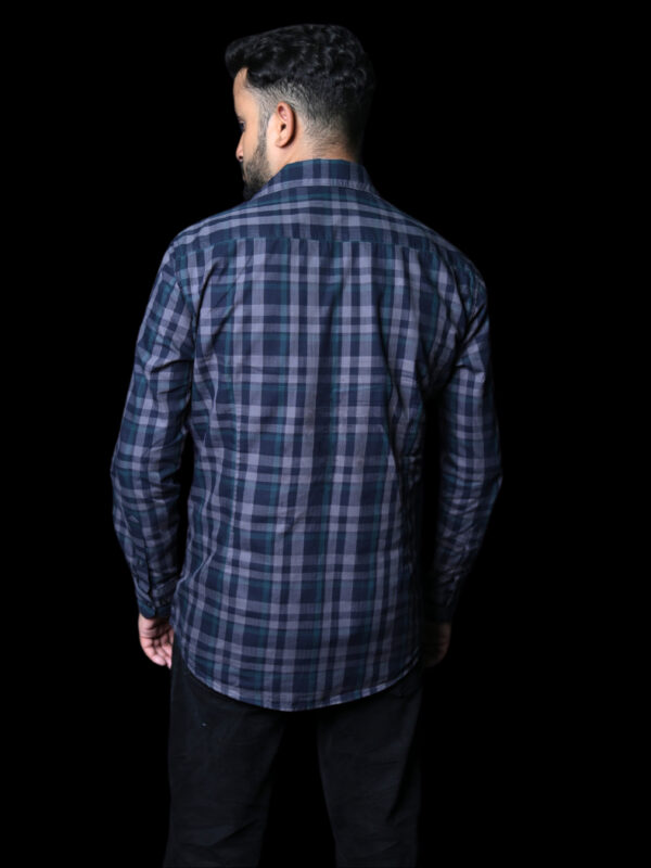 Tommy Hilfiger Classic Navy & Green Plaid Button-Up Shirt