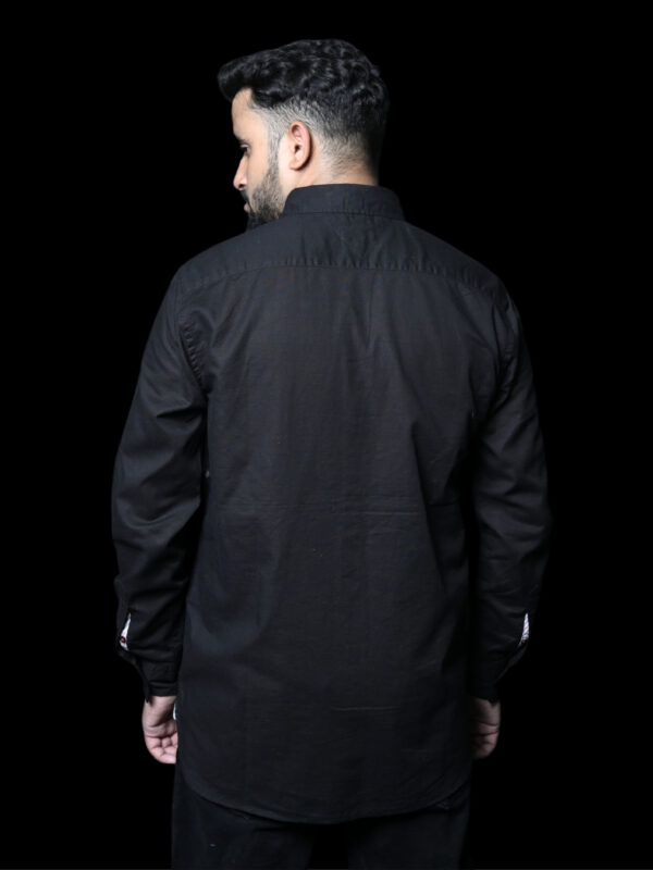 Tommy Hilfiger Classic Black Button-Up Shirt