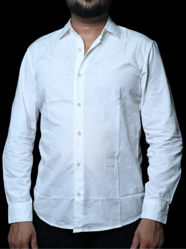 Rare Rabbit Classic White Button-Up Shirt