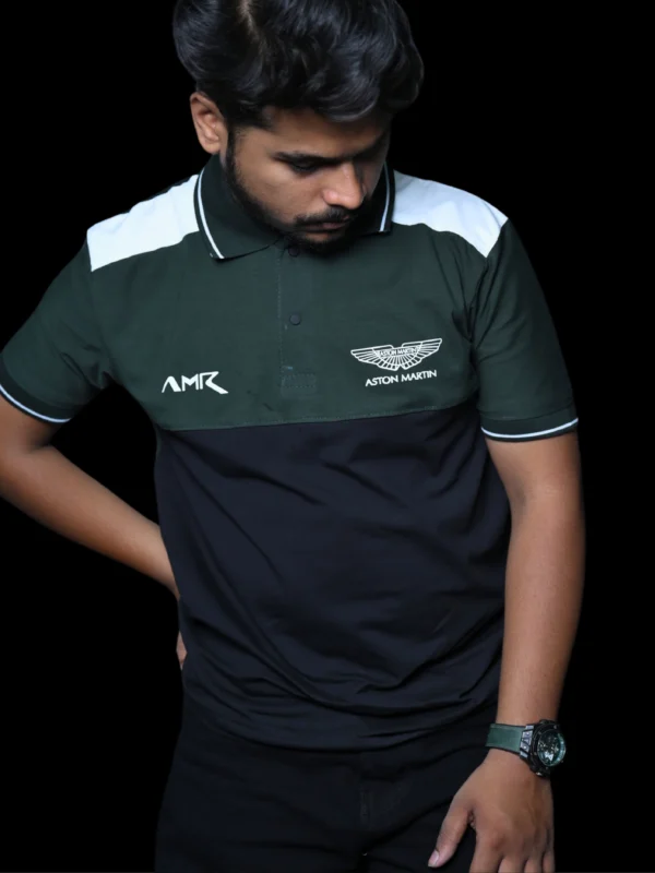 Aston Martin Inspired Polo T-Shirt - Image 3