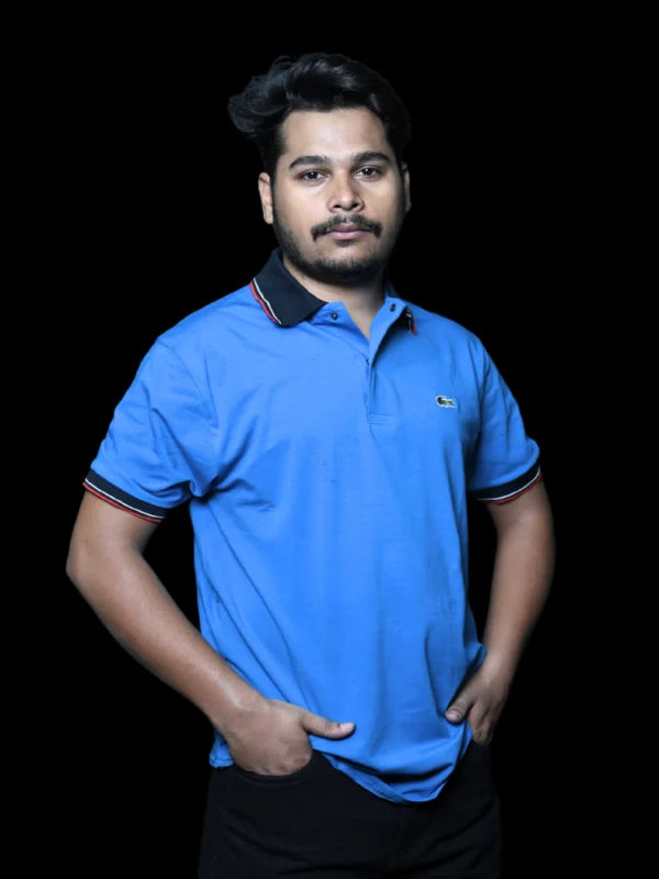 Lacoste Classic Fit Polo T-Shirt – Blue