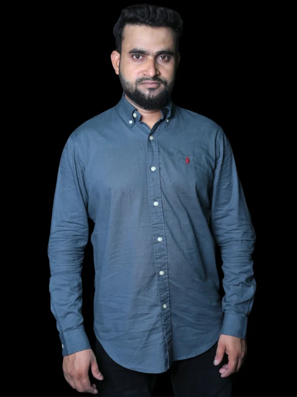 U.S. Polo Assn. Dark Teal Full-Sleeve Shirt