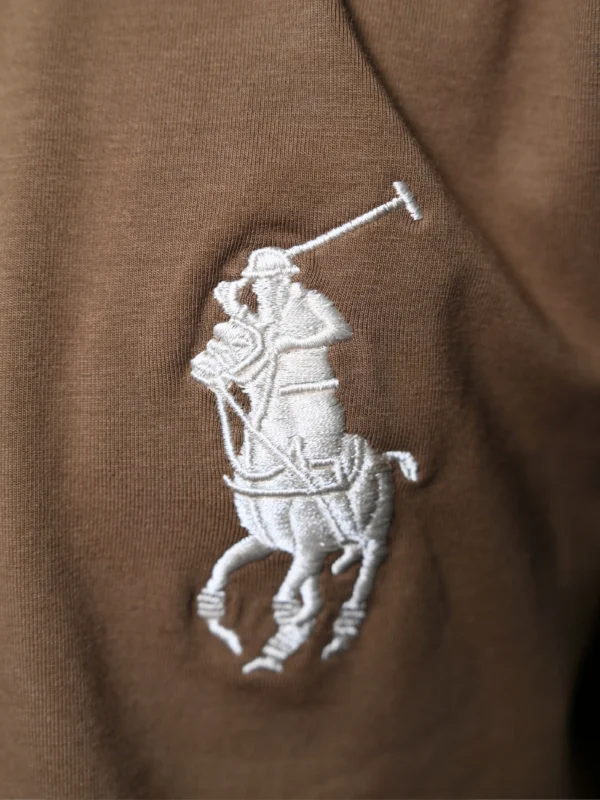 Royal Polo Heritage Tee – Brown & Cream Striped Edition