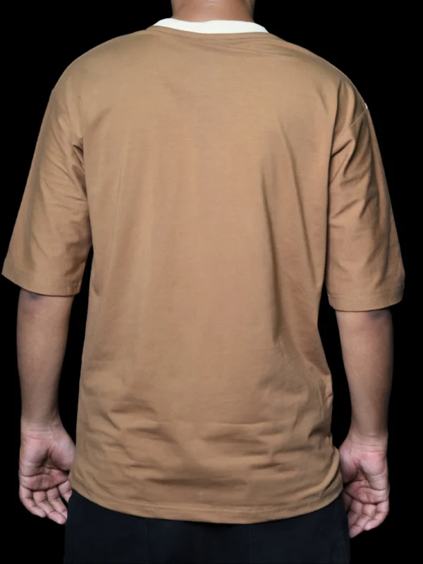 Royal Polo Heritage Tee – Brown & Cream Striped Edition