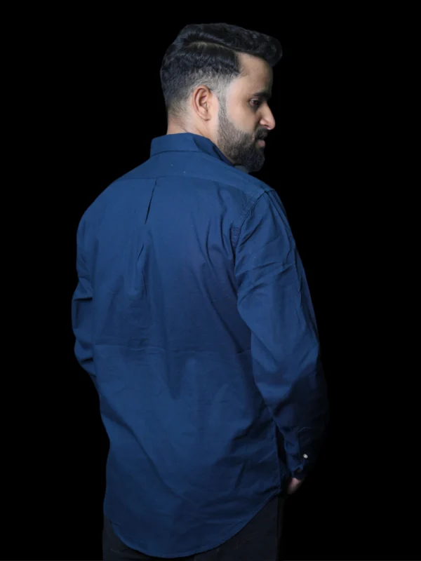 U.S. Polo Assn. Classic Navy Blue Button-Up Shirt