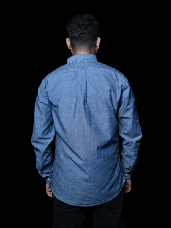 Classic Blue Button-Up Shirt