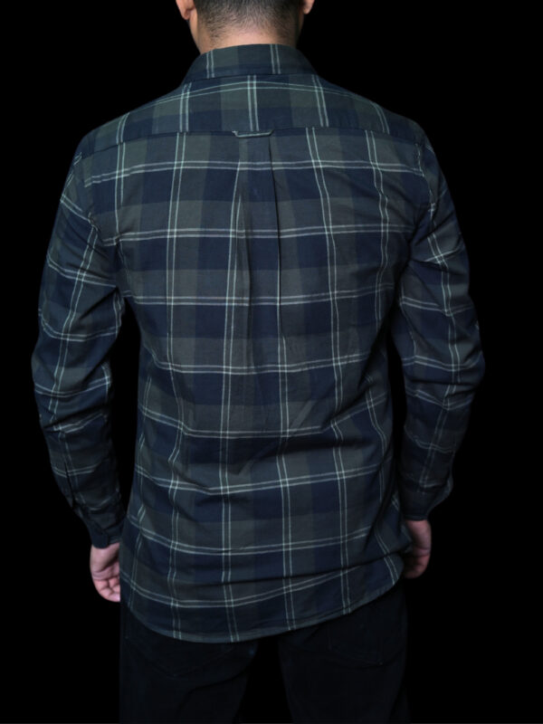 U.S. Polo Assn. Classic Black & Gray Plaid Button-Up Shirt