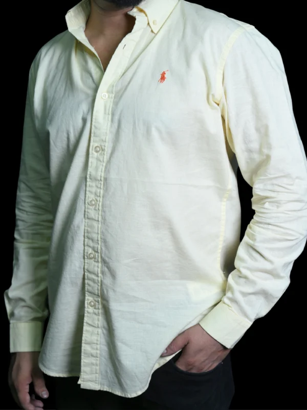 U.S. Polo Assn. Light Yellow Shirt