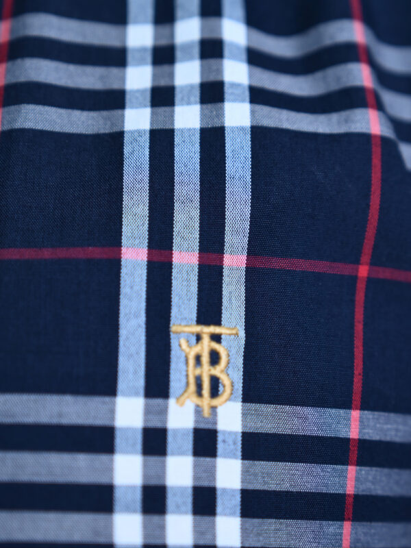 Blueberry Classic Navy Plaid Button-Up Shirt
