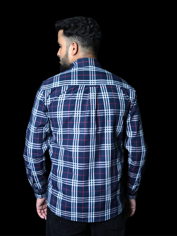 Blueberry Classic Navy Plaid Button-Up Shirt